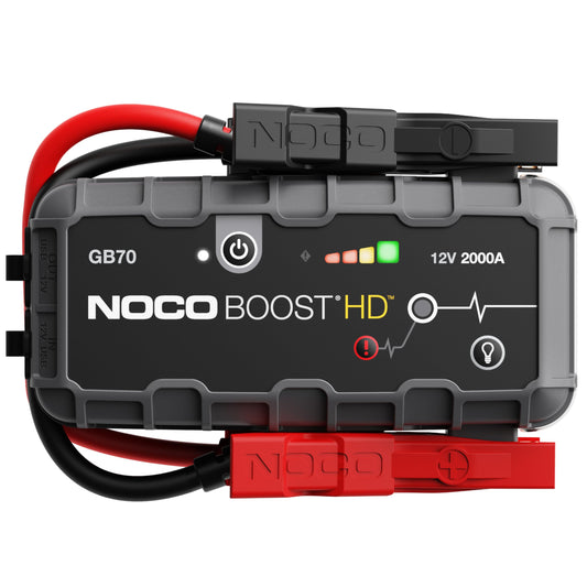 NOCO Boost GB70 Starthilfe 2000A – 12V Lithium Powerbank Starthilfegerät für Benzin & Diesel
