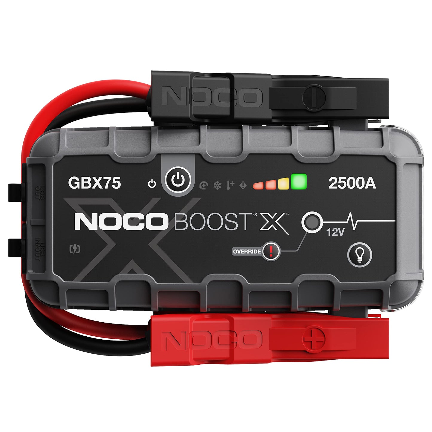 NOCO Boost X GBX75 Starthilfegerät 2500A – 12V Lithium Powerbank mit USB-C & UltraSafe 2.0