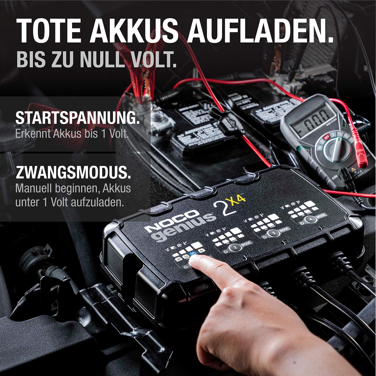 NOCO Boost X GBX75 Starthilfe 2500A – Lithium Powerbank 12V für Auto, SUV & Diesel